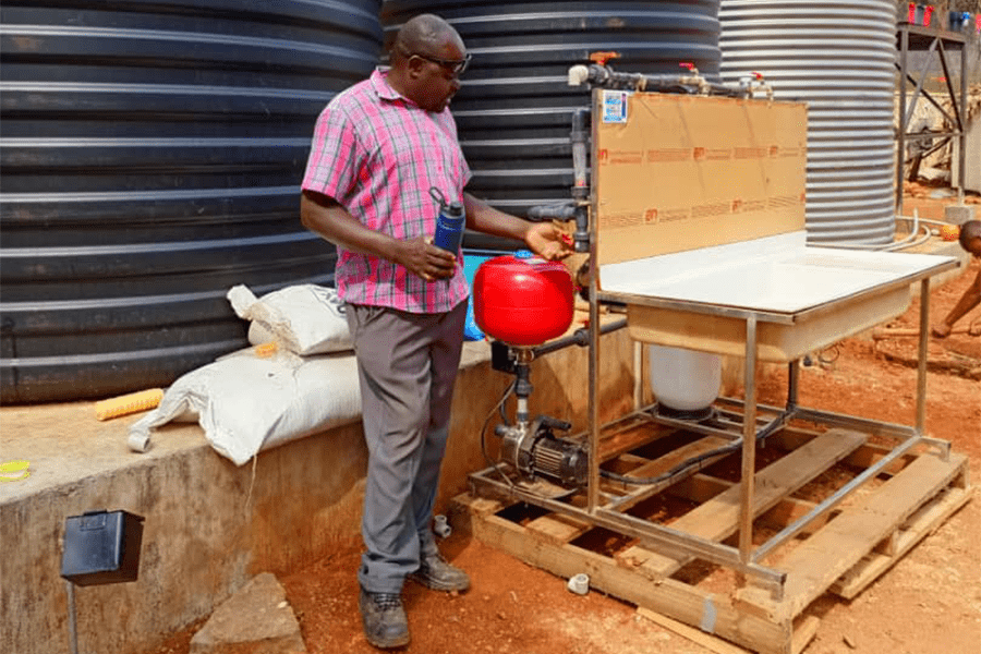 SJHSS Installs Water Treatment & Purification System