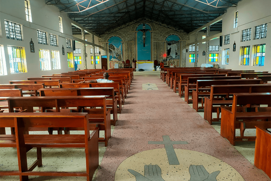 St. Felista Parish Receives New Pews