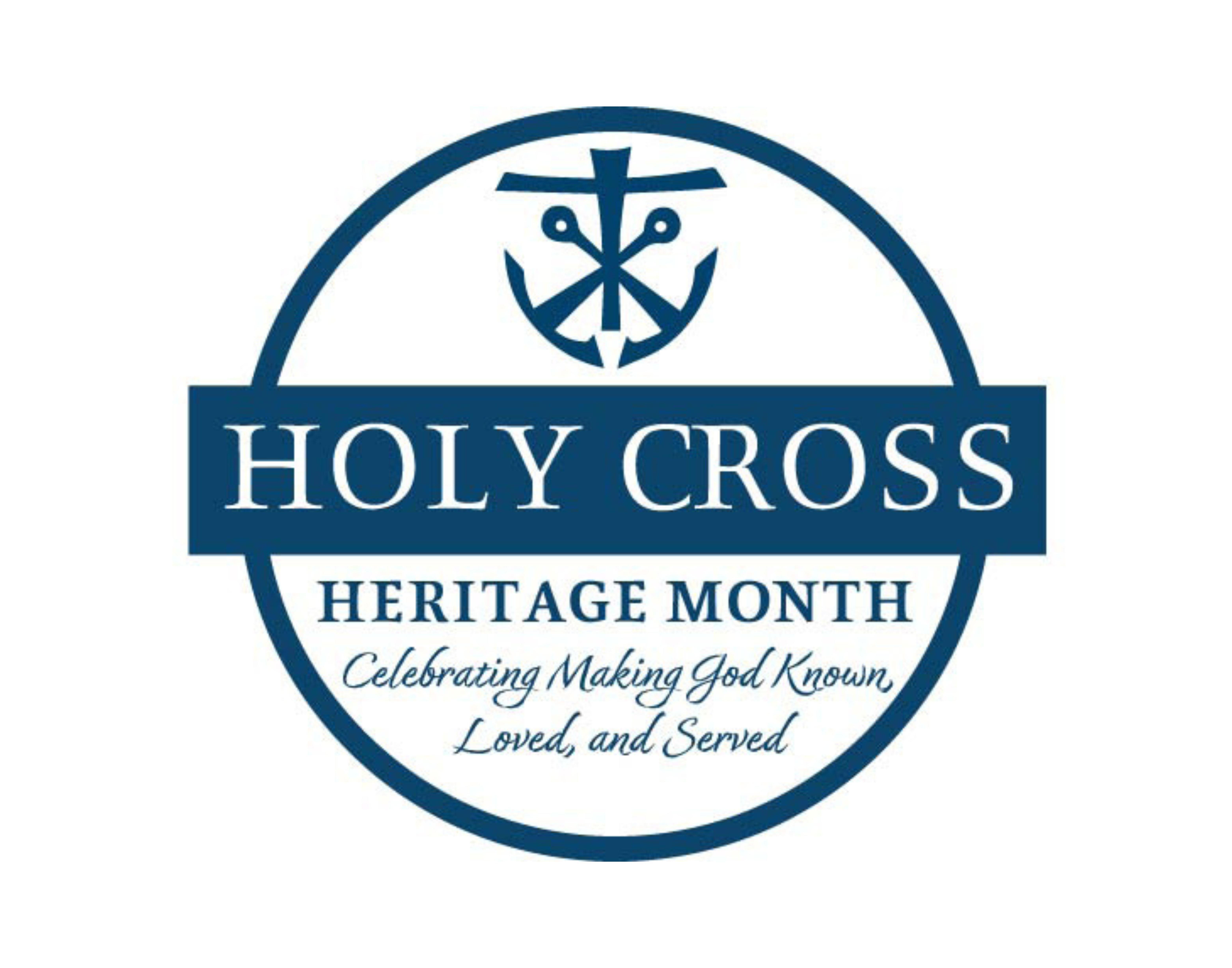 Holy Cross Heritage Month logo